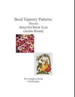 Bead Tapestry Patterns Peyote Beautiful Black Eyes Garden Bounty