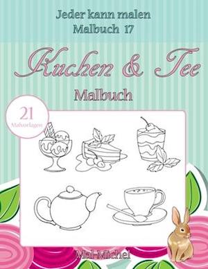 Kuchen & Tee Malbuch