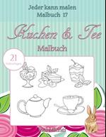 Kuchen & Tee Malbuch