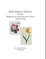 Bead Tapestry Patterns Peyote Begonias by Augusta Innes Baker Withers Parrot Tulip