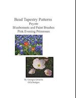 Bead Tapestry Patterns Peyote Bluebonnets and Paint Brushes Pink Evening Primros