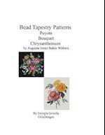 Bead Tapestry Patterns Peyote Bouquet Chrysanthemum by Augusta Innes Baker Withe