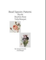 Bead Tapestry Patterns Peyote Bourbon Rose Tulip Bouquet
