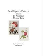 Bead Tapestry Patterns Peyote by Anne Pratt Memory Rose