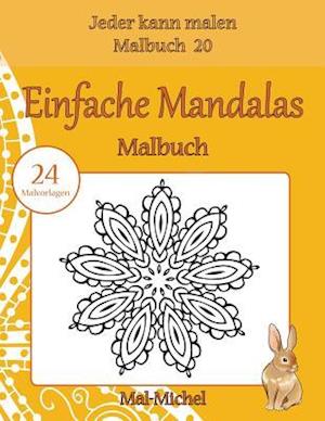 Einfache Mandalas Malbuch