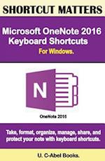 Microsoft Onenote 2016 Keyboard Shortcuts for Windows