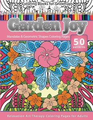 Coloring Books for Grownups Garden Joy