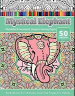 Coloring Books for Grownups Mystical Elephant