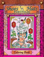 Shoes 'n Hats Portfolio Coloring Book