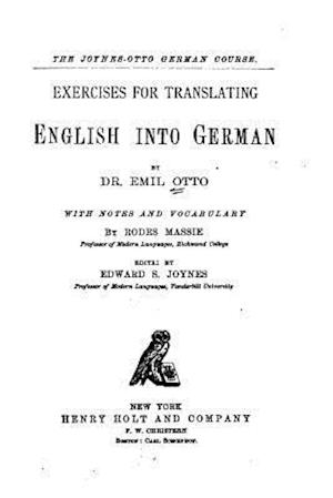 Exercises for Translating English Into German