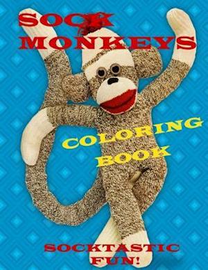 Sock Monkeys Coloring Book