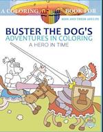 Buster the Dog's Adventures in Coloring Book