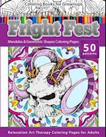 Coloring Books for Grownups Fright Fest