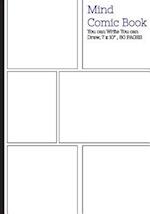 Mind Comic Book - 6 Panel,7x10, 80 Pages, Make Your Own Comic Books