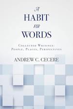 A Habit for Words