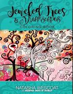 Jeweled Trees & Dreamscapes Coloring Book