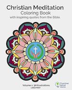 Christian Meditation Coloring Book, Volume 1