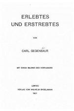 Erlebtes Und Erstrebtes