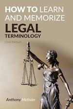 How To Learn And Memorize Legal Terminology