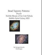 Bead Tapestry Patterns Peyote Hubble Mosaic of the Crab Nebula Hubble Spiral Galaxy M83