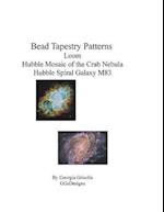 Bead Tapestry Patterns Loom Hubble Mosaic of the Crab Nebula Hubble Spiral Galaxy M83