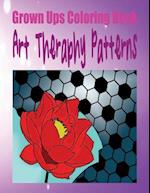 Grown Ups Coloring Book Art Theraphy Patterns Mandalas