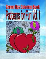 Grown Ups Coloring Book Patterns for Fun Vol. 1 Mandalas