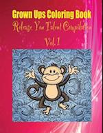 Grown Ups Coloring Book Release You Talent Compilation Vol. 1 Mandalas