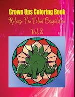 Grown Ups Coloring Book Release You Talent Compilation Vol. 2 Mandalas