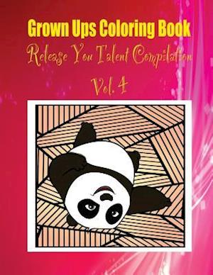 Grown Ups Coloring Book Release You Talent Compilation Vol. 4 Mandalas