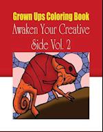 Grown Ups Coloring Book Awaken Your Creative Side Vol. 2 Mandalas