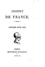 Institut de France - Annuaire Pour 1890