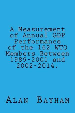 A Measurement of Annual Gdp Performance of the 162 Wto Members