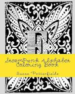 Steampunk Alphabet Coloring Book