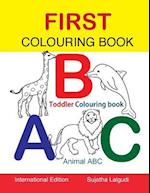 First Colouring Book. ABC. Toddler Colouring Book