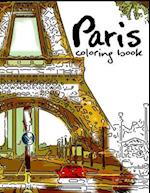 Paris Coloring Book