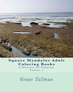 Square Mandalas Adult Coloring Books