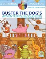 Buster the Dog's Adventures in Coloring