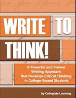 Write to Think!