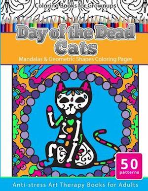 Coloring Books for Grownups Day of the Dead Cats