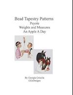Bead Tapestry Patterns Peyote Weights and Measures an Apple a Day