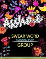 Swear Word coloring Book Group