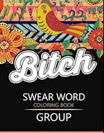 Swear Word coloring Book Group