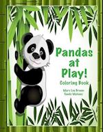 Pandas at Play! Coloring Book