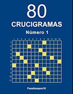 80 Crucigramas - N. 1