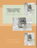 News Clippings from Kanab, Utah 1859 - 1925