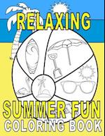 Relaxing Summer Fun Coloring Book