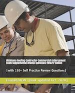 Oklahoma Roofing Contractor Commercial Endorsement Exam Supplemental Review Questions 2016/17 Edition