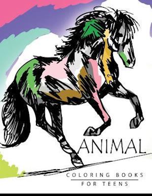 Animal Coloring Books for Teens
