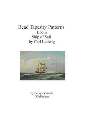 Bead Tapestry Patterns Loom Ship of Sail by Carl Ludwig